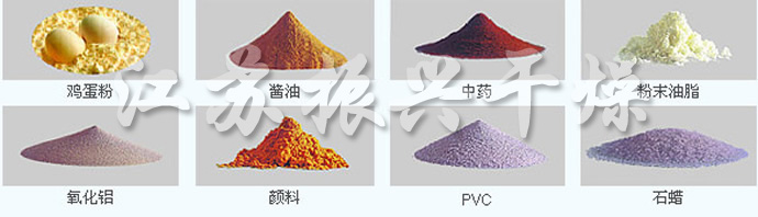 LPG係列高(gāo)速(sù)離心噴霧幹燥(zào)機(jī)的應用物(wù)料(liào) LPG係列高速離心噴霧幹(gàn)燥(zào)機的應用物料