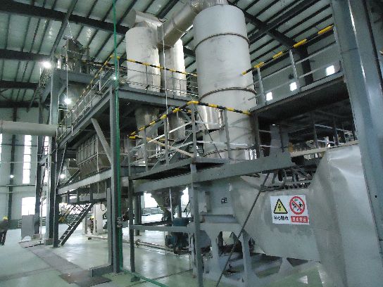 山東老客戶三次訂購閃蒸幹燥機